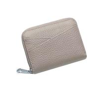 Uclac Nuove Donne Del Raccoglitore DELL'UNITÀ di elaborazione Titolari di Carta di Cuoio Femminile Portafogli Della Pelle, Verde chiaro, A