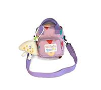Uclac Simpatica borsa a tracolla spaziosa in tela stampata a tema cartone animato, ideale come regalo per bambini., A2, 1.0*1.0*1.0