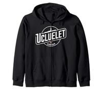 Ucluelet Canada Faro costiera Scena Felpa con Cappuccio