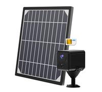 UCOCARE Telecamera 4G con Pannello Solare, Batteria 5200mAh, FHD Portatile Telecamera con SIM 4G Senza WiFi, Visione 160°, AI Rilevazione Moviment Allarme, Visione Notturna