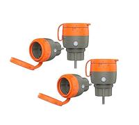 UCOMEN New Outdoor Sockets Wi-Fi Smart Presa WiFi Smart Plug Compatibile con Alexa e Google Home - 4 Pack