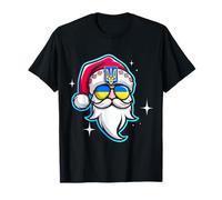 Ucraina Bandiera Pigiama Natale Babbo Natale Ucraino Natale Maglietta