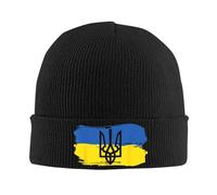 Ucraina Bandiera Ucraina Cappelli Cofano Berretto Beanie Cappello Primavera Design Cappello a Maglia alla Moda Femminile Maschile Palestra Caldo Morbido Berretto