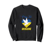 Ucraina Colomba Cuore Felpa