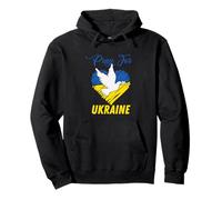Ucraina Colomba Cuore Felpa con Cappuccio