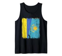 Ucraina Kazakistan Half Flag Ucraino Kazako Jersey Canotta