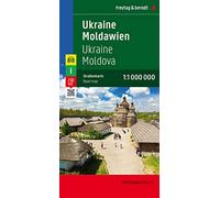 Ucraina-Moldavia 1:1.000.000: Wegenkaart Schaal 1 : 1.000.000