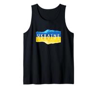 Ucraina Riflessi sulle montagne - Souvenir della natura ucraina Canotta