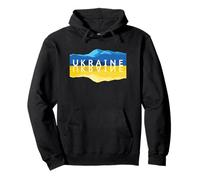 Ucraina Riflessi sulle montagne - Souvenir della natura ucraina Felpa con Cappuccio