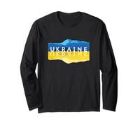 Ucraina Riflessi sulle montagne - Souvenir della natura ucraina Maglia a Manica