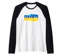 Ucraina Riflessi sulle montagne - Souvenir della natura ucraina Maglia con Maniche Raglan