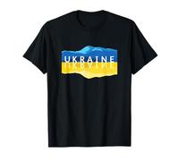 Ucraina Riflessi sulle montagne - Souvenir della natura ucraina Maglietta