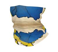 Ucraina Stampa Mappa Topografica Scaldacollo Per Uomo Donna Maschera da Sci Sciarpa Invernale Scaldacollo Scaldacollo per tutte le condizioni atmosferiche Maschera