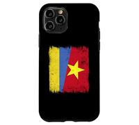 Ucraina Vietnam Half Flag Storia ucraina vietnamita Custodia per iPhone 11 Pro