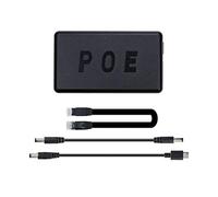 UCTRONICS Splitter PoE 5V 4A per Raspberry Pi 4 e Jetson Nano, Active PoE+ a Barrel Jack o adattatore USB-C, conforme IEEE 802.3at/af