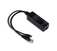 UCTRONICS - Splitter PoE Gigabit per Raspberry Pi 3B+, compatibile con PoE HAT, IEEE 802.3af a 5V Micro USB