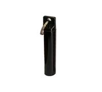 Ucygor Scatola per stuzzicadenti con coperchio, 18 pezzi, porta stuzzicadenti in alluminio, compatto ed elegante, set dispenser per cucina (nero)