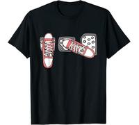 UCZTIKKZ Save The Stick Funny Manual Transmission Three Pedals T-Shirt Black S