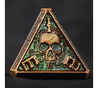 UD Unique Dice DND Set di dadi in metallo poliedrici D&D con scatola regalo in metallo Set di dadi poliedri per Dungeons and Dragons MTG D&D RPG giochi da tavolo D4 D6 D8 D10 D12 D20 Gioco di ruolo