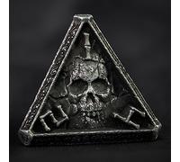 UD Unique Dice Set di dadi cranici in metallo per D&D, DND, dadi per giochi di ruolo, Set di dadi poliedrici con teschio per MTG, D4 D6 D8 D10 D12 D20 D100
