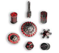 UD UNIQUE DICE Set di dadi per DND, set di dadi in metallo per DND, D&D Dungeons and Dragons, regalo per giochi di ruolo (RPG), Warhammer 40K, fantascienza, Fallout MTG, set di dadi poliedrici da