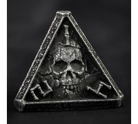 UD Unique Dice Skull Bone Themed RPG Dice DND Metal Dice Set D&D Skull Dice Polyhedral Dice Set with DND Dice Set Polyhedron Dice for Dungeo