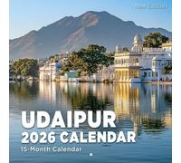 Udaipur 2026 Calendar: The Venice of India captured in palaces, lakes, and reflections