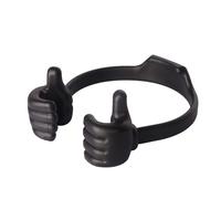 Udaroye Thumbs Up Lazy - Supporto per tablet, regolabile, flessibile, in plastica, portatile, multi-angolo, compatibile con qualsiasi telefono cellulare, per adulti, uomini, adolescenti e bambini