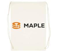 Udaytee Acero Sacca Da Palestra In Cotone Beige Cotton Beige Training Bag Gym Sack