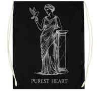 Udaytee Alberto Einstein Sacca Da Palestra In Cotone Nero Cotton Black Training Bag Gym Sack