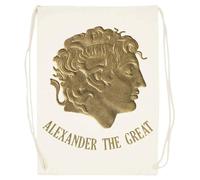 Udaytee Alessandro Magno Sacca Da Palestra In Cotone Beige Cotton Beige Training Bag Gym Sack