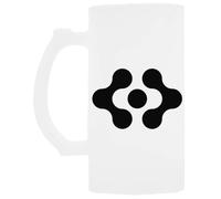 Udaytee Alleanza Di Superintelligenza Artificiale Bicchiere da Birra in Vetro con Manico Handled Glass Beer Drinking Cup
