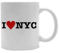 Udaytee Amo New York Bicchiere Per Bevande In Tazza In Ceramica Bianca White Ceramic Mug Beverage Drinking Cup