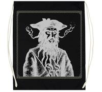 Udaytee Antonín Dvořák Sacca Da Palestra In Cotone Nero Cotton Black Training Bag Gym Sack