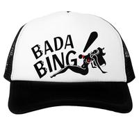 Udaytee Bada Bing Berretto da Baseball Bambino Unisex Bianco Regolabile