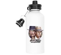 Udaytee Butch Cassidy E Sundance Kid Borraccia Bianca Per Borraccia Water Bottle White Drinking Flask