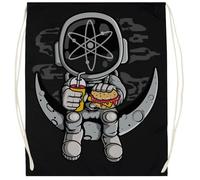 Udaytee Chainlink Crypto Link Coin Sacca Da Palestra In Cotone Nero Cotton Black Training Bag Gym Sack