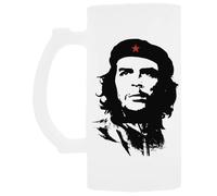 Udaytee Che Guevara Tazza Per Bere Birra In Vetro Con Manico Handled Glass Beer Drinking Cup