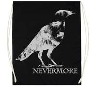 Udaytee Confucio Sacca Da Palestra In Cotone Nero Cotton Black Training Bag Gym Sack