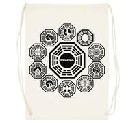 Udaytee Dharma Sacca Da Palestra In Cotone Beige Cotton Beige Training Bag Gym Sack