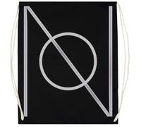 Udaytee Dottore Luce Sacca Da Palestra In Cotone Nero Cotton Black Training Bag Gym Sack