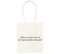 Udaytee Dove Sono Gli Altri Documenti Relativi Al Caso Epstein Borsa Shopping Unisex In Cotone Beige Cotton Unisex Totebag Shopping
