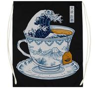 Udaytee Enrico Fermi Sacca da Allenamento in Cotone Nero Cotton Black Training Bag Gym Sack