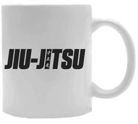 Udaytee Fuji Sports Bjj Script Jiu-Jitsu Bicchiere Per Bevande In Tazza In Ceramica Bianca White Ceramic Mug Beverage Drinking Cup