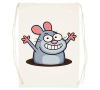 Udaytee Hurra Kinderlieder Sacca Da Palestra In Cotone Beige Cotton Beige Training Bag Gym Sack