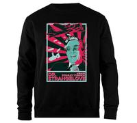 Udaytee Il dottor Stranamore Felpa Unisex Nera Pullover dalla vestibilità Semplice Simple-Fit Pullover Black Unisex Sweatshirt