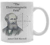 Udaytee James Clerk Maxwell Bicchiere Per Bevande In Tazza In Ceramica Bianca White Ceramic Mug Beverage Drinking Cup