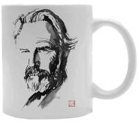 Udaytee Kevin Costner Bicchiere Per Bevande In Tazza In Ceramica Bianca White Ceramic Mug Beverage Drinking Cup