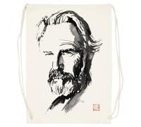 Udaytee Kevin Costner Sacca Da Palestra In Cotone Beige Cotton Beige Training Bag Gym Sack