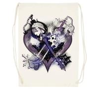 Udaytee Keyblade Di Kingdom Hearts Sacca Da Palestra In Cotone Beige